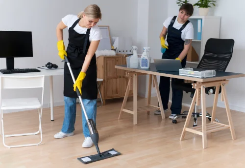 Nettoyage de bureau professionnel à la Chapelle-des-Pots